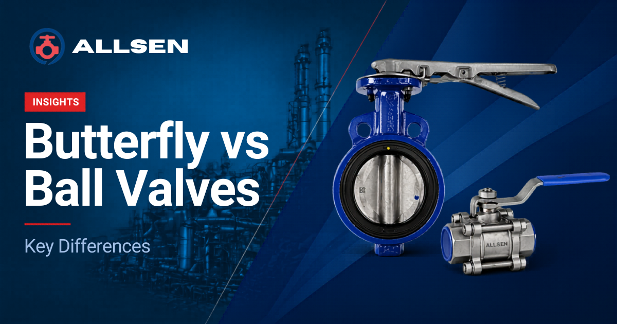 
Butterfly Vs Ball Valves - Key Differences